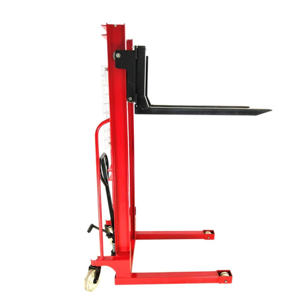 1000kgs capacity Hydraulic Hand Lift Manual forklift pallet Stacker