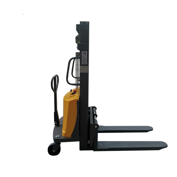 Semi-electric Stacker 1-2T Lifting Truck 1.6m Pallet Stacker Hand Forklifts 