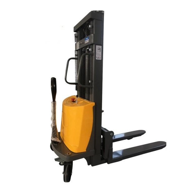 semi electric forklift stacker/electric reach stacker 