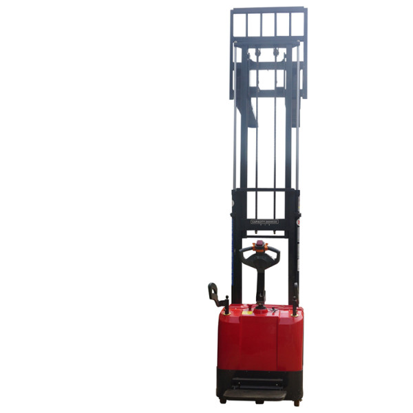 3.5m lifting lifter stacker 1000kg electric walkie pallet hydraulic lift forklift full electric stacker 