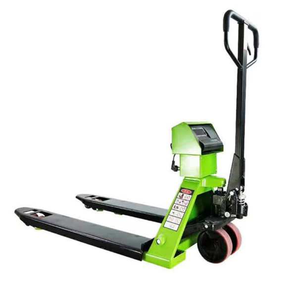 hydraulic hand pallet truck 2 tons with scale