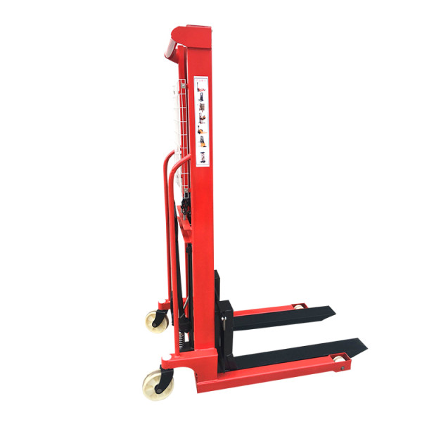 1-2ton Hand Pallet Pump Truck, Manual Stacker /hand operated forklifts/manual hydraulic forklift 