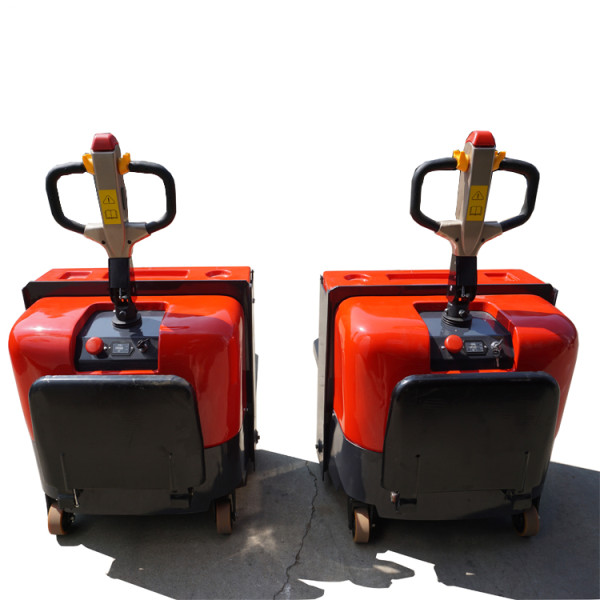 Powered pallet trolley 2000kg low price rider full electric pallet trucks 