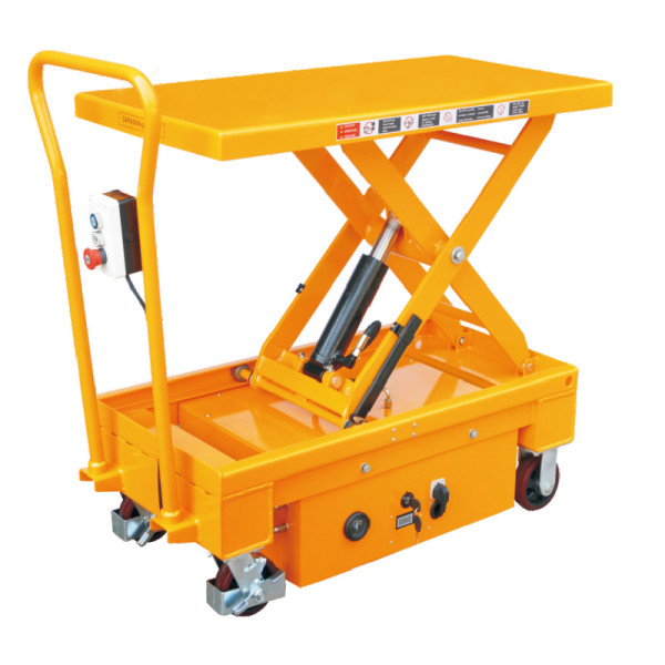 Mobile lifting platform small electric hydraulic scissor lift table Manual hydraulic lifting platform fixed