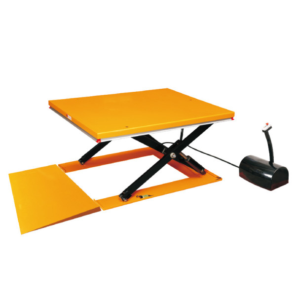 Ultra-low hydraulic lift hydraulic scissor lift table Manual hydraulic lifting platform small electric fixed Lift platform